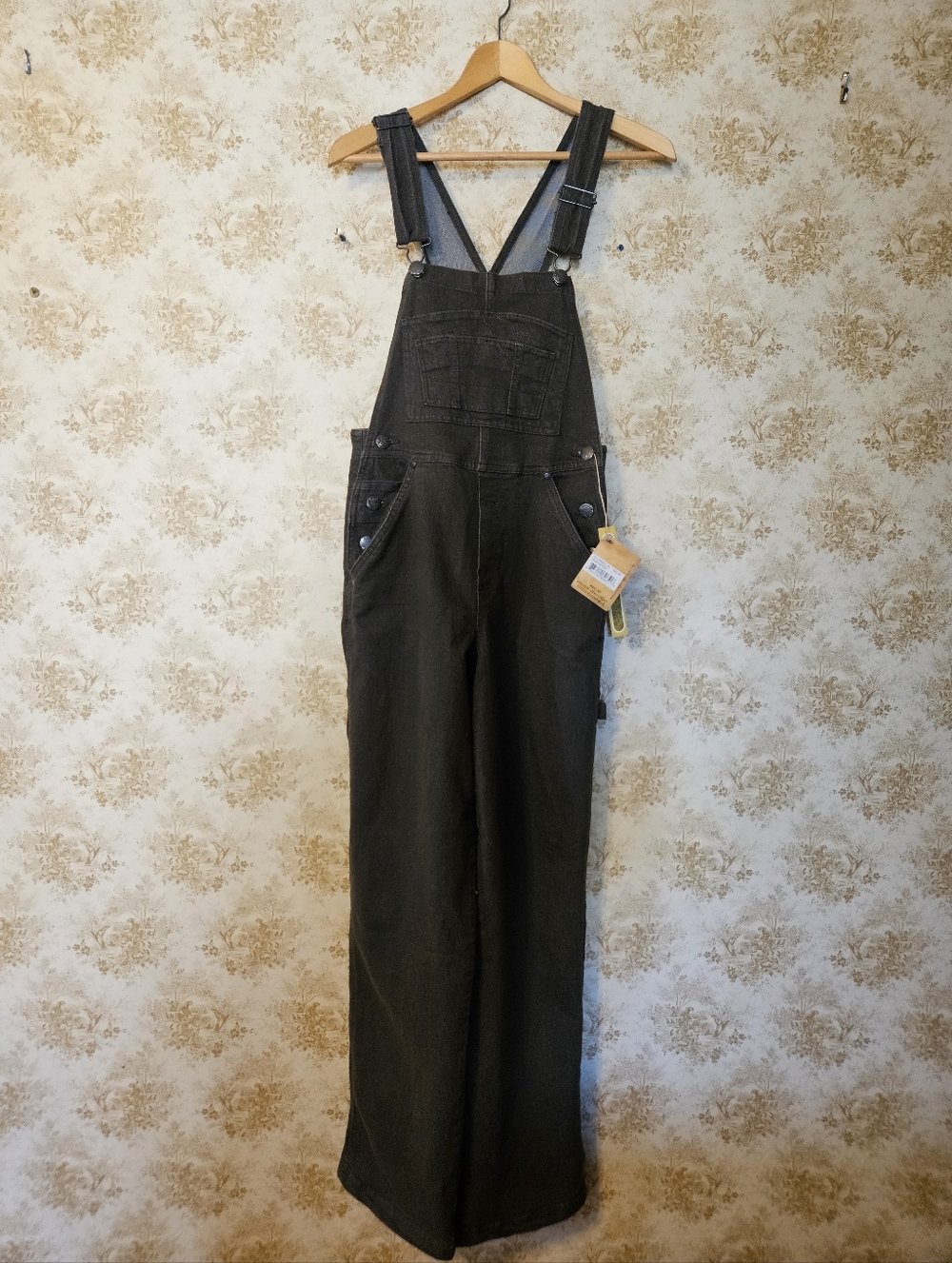 Hybrid & Co Xsmall Army Green Overalls